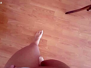 lexidona teases in front of mirror