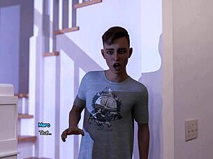 the virgin boy is fucking his babysitter hard