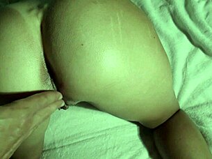 skinny milf gets spanked before doggy style close-up