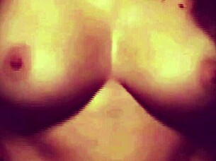 my wife grinding her natural tits and ass on my cock at 35