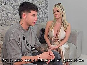 sexy lawyer danner mendez collects fees with sex from ex-convict tatiana alvarez's huge cock