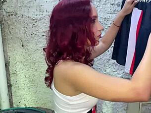 Fucking the neighbor while her husband works 😏