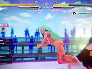 did you see lesbian battle with squirting