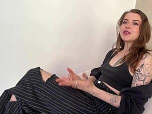 eden ivy performs a deepthroat blowjob with ass licking and rimjob, ending with cum in mouth