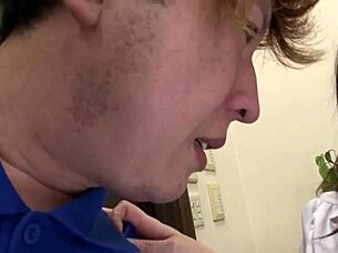 Japanese chick Maya Sawamura gets fucked by her boss 😏