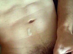 I cum from anal pounding with big cock.