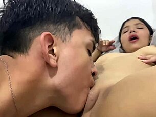 Beautiful Brunette Stepsiblings Fuck In Missionary Positions