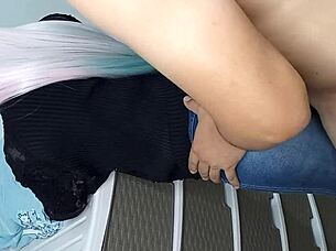 Horny Stepdaughter Lifts Ass!