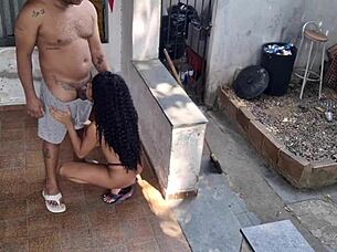 i bent over for anal fucking in my bikini bottom