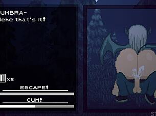 Succubus hunt hentai game where friend fucks her pussy and ass.