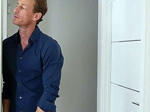 step dad, first strapon with step daughter.