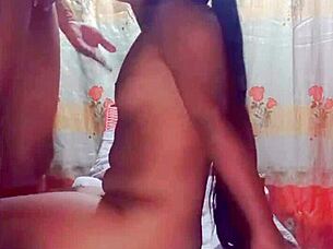 couple fucks hard in homemade video