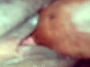 my girlfriend's small tits on my cock