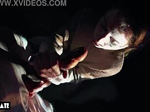 Double Facial For My Little Stepsis?