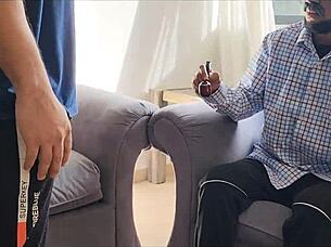 Explosive Latina Stepsister Has Sex With Daddy's Permission?