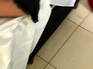 does this hot student give deep blowjobs?