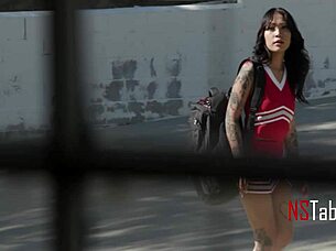 Tiny Asian Teen Craves Coach's Long American Sausage