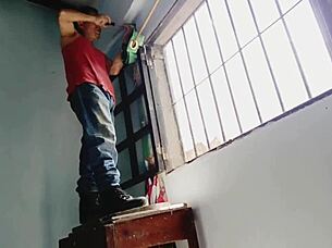 Busty boss fucks employee