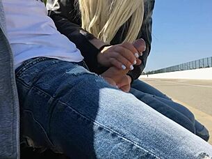 Veronika charm gives amazing cock massage leading to cumshot 😍