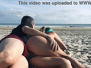 crazy stranger fucks me in the ass in front of coast guard