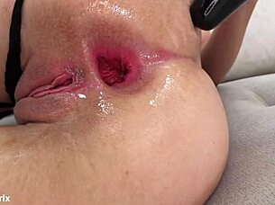 Latina Takes Two Monster Cocks in Anal DAP