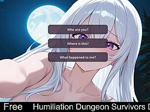 Humiliation dungeon game with erotic femdom 😈