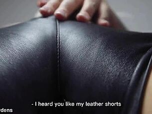 blonde milf in costume dominates with face sitting and riding