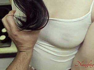 Cleaner lady says fuck me for an extra tip, I'll worship your ass.