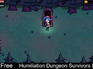 Humiliation dungeon game with erotic femdom 😈