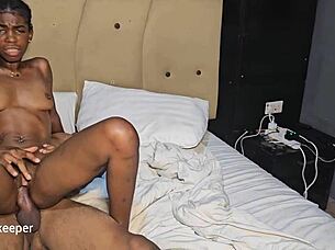 Big dick thrashing that pussy makes her squirt hard and fast