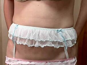 Cosplay Girl Enjoys Bunny Anal Plug In Sexy Lingerie