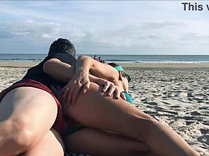 crazy stranger fucks me in the ass in front of coast guard