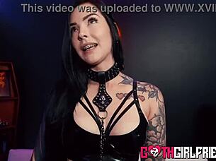 Goth Hottie Magxnumb Finds Pleasure After A Crazy Hookup