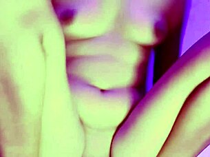 School girl show cam with boyfriend, water cum outside.