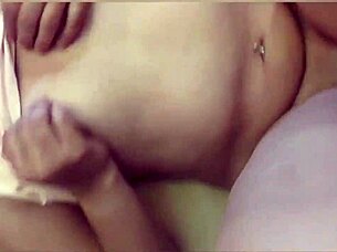 horny young latina in lingerie gets fingered in the bedroom part one