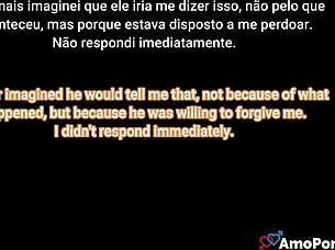 Latina milf hides taboo blowjob with stepson in lingerie