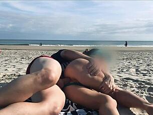 crazy stranger fucks me in the ass in front of coast guard