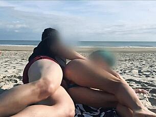 crazy stranger fucks me in the ass in front of coast guard