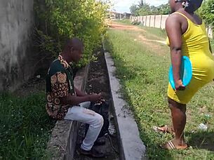 I lured the orange seller into the building and fucked her roughly until I came