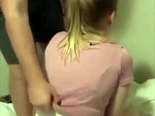 girl gets super wedgies in compilation of tight pants pulls and spanks