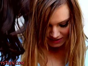 teen stepdaughter rub