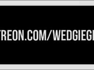 girl gets super wedgies in compilation of tight pants pulls and spanks