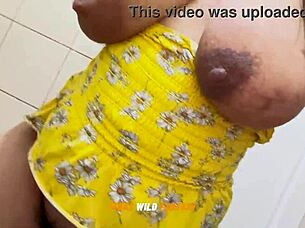 i'm so horny, fingering my hairy pussy