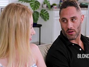 my hot blonde teen 18+ babysitter is a porn star