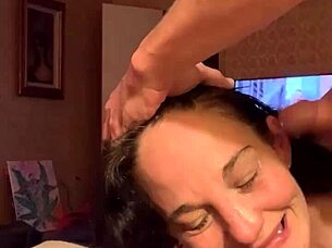 Fucked Her Brains Out For College Tuition! Older Woman Double Jizz Facial!
