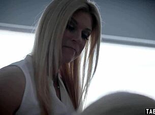 i'm the foster dad fucking shy blonde teen with small tits