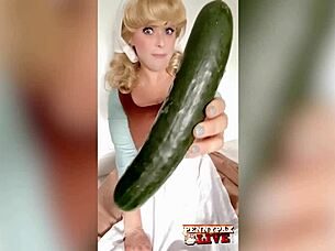 'cosplay penny pax horny cinderella fucks veggies.'