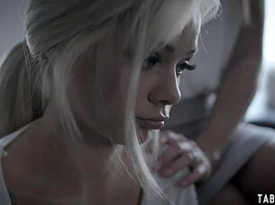 i'm the foster dad fucking shy blonde teen with small tits