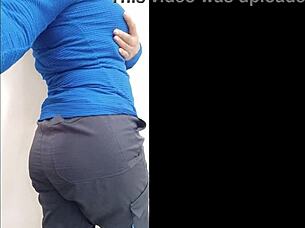 latina nurse gets wild in boss's office 😜