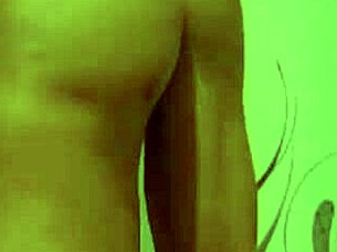 Dancing and twirling my big chocolate pierced item like a propeller in a teasing striptease.